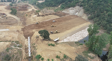 Güreci Göletinde depolanacak su ile 1010 dekar tarım arazisi sulanacak