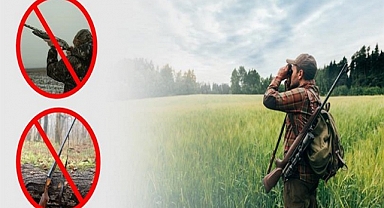 Yangın bölgesinde kara avcılığı durduruldu