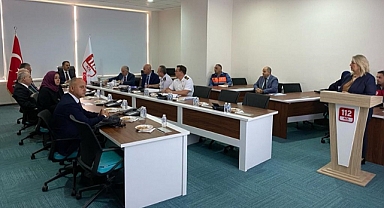112 Acil Çağrı Merkezi'nde toplantı düzenlendi