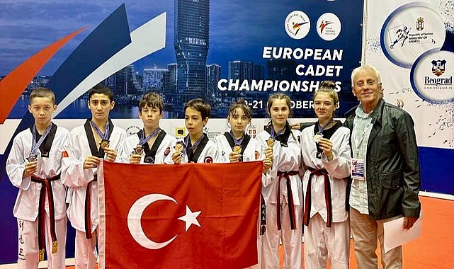 2 altın, 2 gümüş, 8 bronz madalya kazandılar