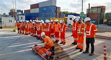 Akçansa'da iş sağlığı ve güvenliği eğitimi