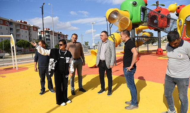 Başkan Arslan çalışmaları yerinde inceledi