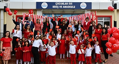 ÇOMÜ Kreş ve Anaokulu, Cumhuriyetin 100. Yılını büyük bir coşkuyla kutladı