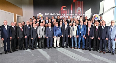 ÇTSO Başkanı Semizoğlu toplantıya katıldı