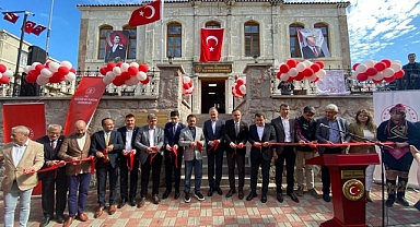 Halk Kütüphanesi açıldı