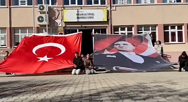 Hasan Ali Yücel Anadolu Lisesi'nden Cumhuriyetin 100. yılına özel proje