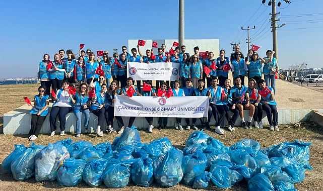 Öğrenciler çevre temizliğine dikkat çekti