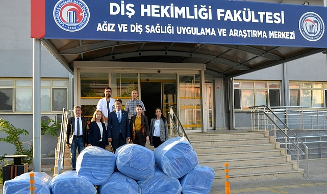 Ağız ve Diş Sağlığı Uygulama ve Araştırma Merkezi&#039;ne destek