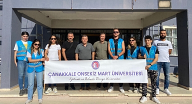 ÇOMÜ'den Hatay'a uzanan yolculuk!