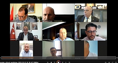 ÇOMÜ Koordinatörlüğündeki COMPOSTER Projesinin çevrimiçi çalıştayı gerçekleştirildi