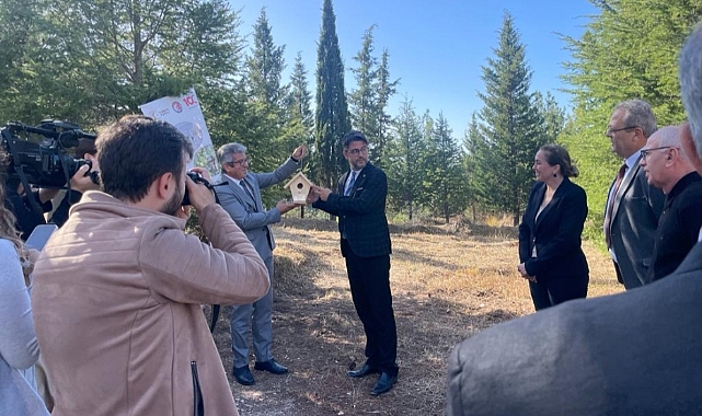 ÇOMÜ kuşlara yuva oluyor