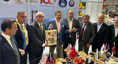 ÇTSO Başkanı Semizoğlu YÖREX Yöresel Ürünler Fuarı'nda