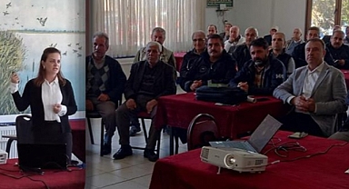 Gümüşçay'da üreticilere eğitim