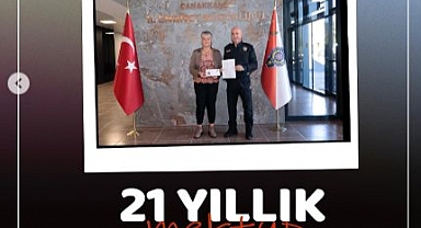 Müdür Arıcı'ya 21 yıllık mektup