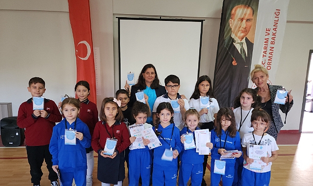 Öğrencilere su verimliliği anlatıldı