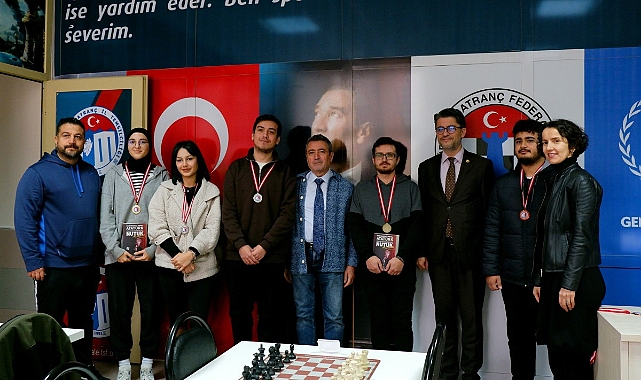 100. Yıl Rektörlük Satranç Turnuvası sona erdi