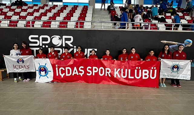 Başarılı yüzücüler 40 madalya kazandı