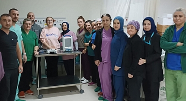 Biga Devlet Hastanesi'ne yeni cihaz