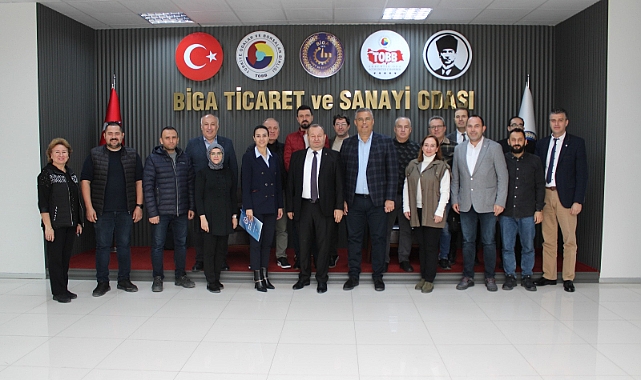 Biga TSO&#039;da stratejik plan toplantısı yapıldı