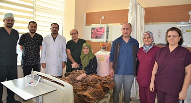 Çanakkale Devlet Hastanesi'nde başarılı operasyon