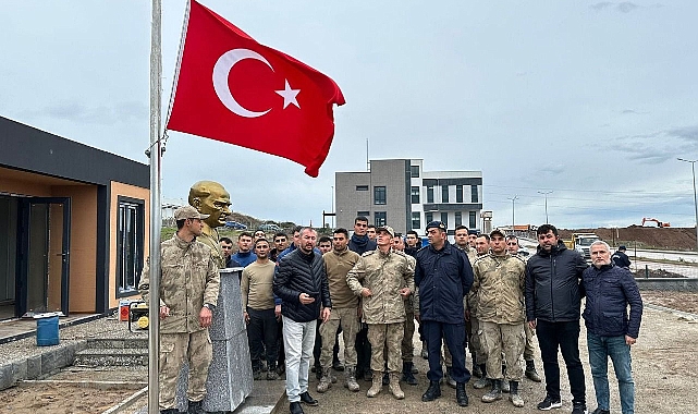 Ezine Gıda İhtisas OSB&#039;de Jandarma Karakolunun inşaatı tamamlandı