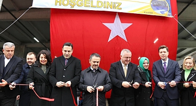 Geyikli Kapalı Pazaryeri hizmete açıldı