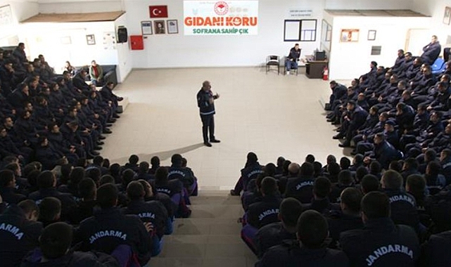 Jandarmada su verimliliği eğitimi verildi