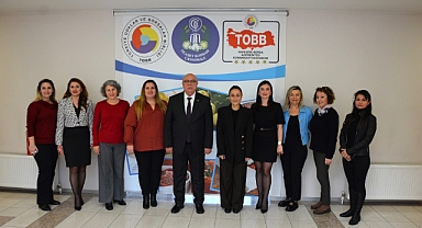 Kadın Girişimcilerden Başkan Deniz'e ziyaret