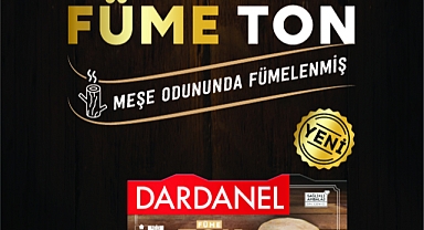 Türkiye'de bir ilk: Meşe odununda fümelenmiş Dardanel Füme Ton!