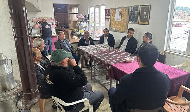 Vali Aktaş&#039;tan köy ziyareti