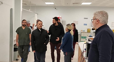 Vali Aktaş yaralıları hastanede ziyaret etti