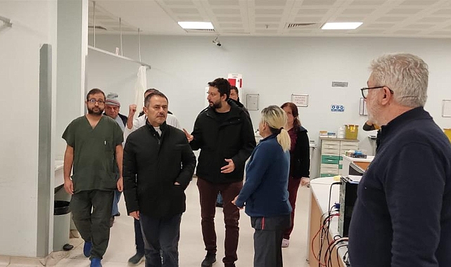 Vali Aktaş yaralıları hastanede ziyaret etti