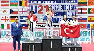 Zeynep Taşkın Avrupa üçüncüsü