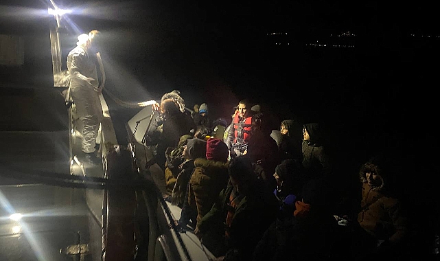 38 kaçak göçmen ölümden döndü