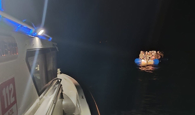Ayvacık&#039;ta 39 kaçak göçmen yakalandı