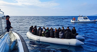 Ayvacık'ta göçmen operasyonu