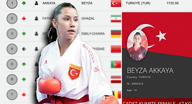Beyza Akkaya Dünya Birincisi!