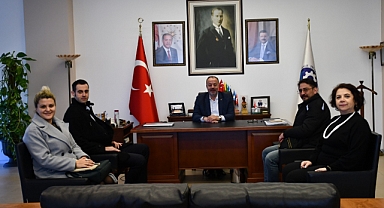 Çanakkale Belediyesi Gelirler Müdürlüğü'nden ÇTSO'ya ziyaret