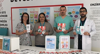 Devlet Hastanesi'nde tüberküloz bilgilendirmesi