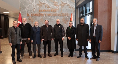 Gazetecilerden Emniyet Müdürü Arıcı’ya ziyaret