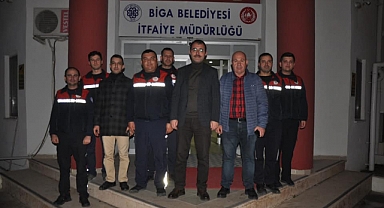 Görev başındaki personel unutulmadı