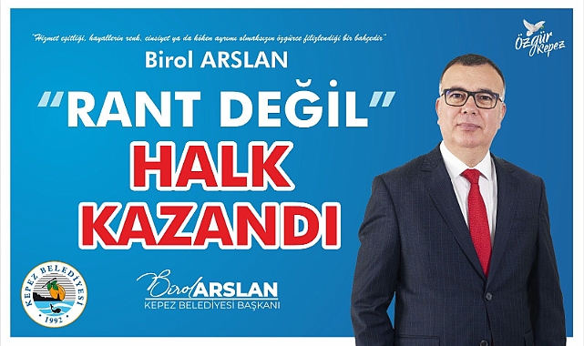 Kepez CHP Birol Arslan dedi