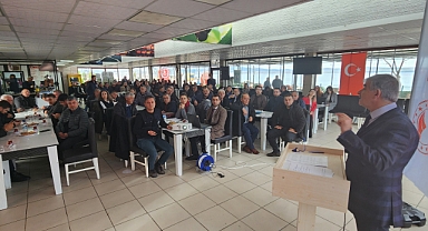 Lapseki'de üreticilere destek programları hakkında bilgi verildi