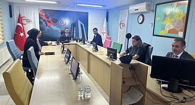 Sağlık yatırımları toplantıda ele alındı