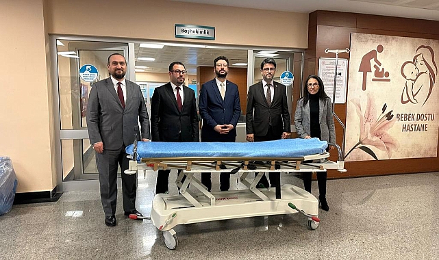 Sosyal Sorumluluk Proje Koordinatörlüğü&#039;nden Devlet Hastanesi&#039;ne destek