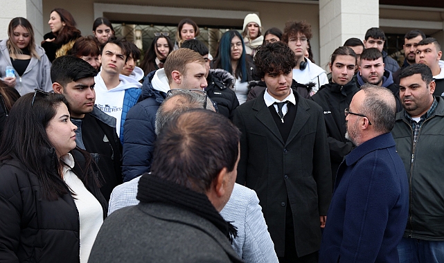 Turan, İçişleri Bakanlığı&#039;nda gençlerle buluştu