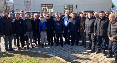 Umre kafilesi dualarla uğurlandı