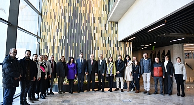 Yeşil Yerel Yönetim Binası Yüzey Kaplama ve Pano çalışmaları tanıtıldı