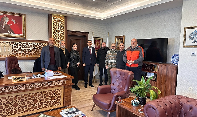 Çanakkale İnternet ve Sosyal Medya Basın Mensupları Derneği, Başsavcı Şahin&#039;i ziyaret etti