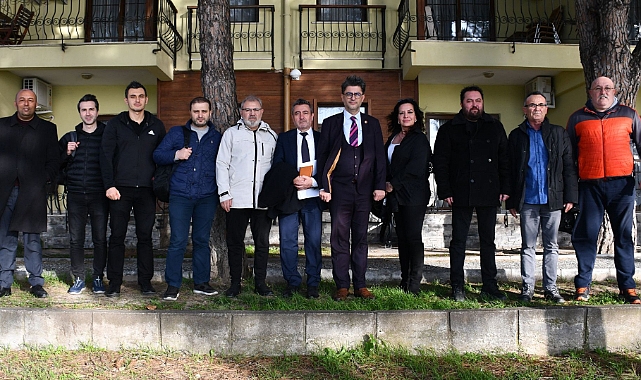 Çanakkale İnternet ve Sosyal Medya Basın Mensupları Derneği İle toplantı gerçekleştirildi